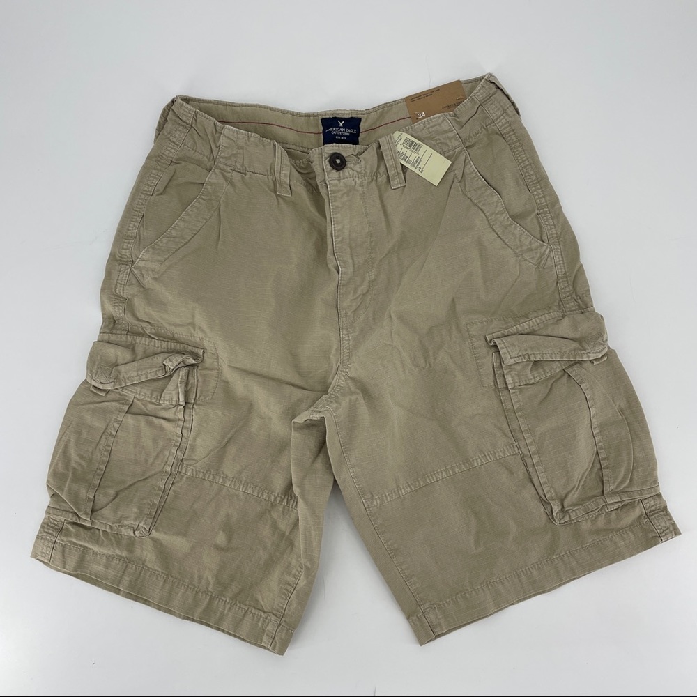 AMERICAN EAGLE OUTFITTERS MEN'S LONG BOARD Cargo Shirts  SZ 34